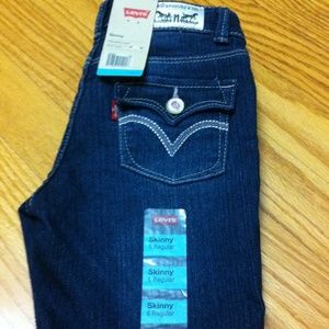 Girls Levi's skinny jeans size 6