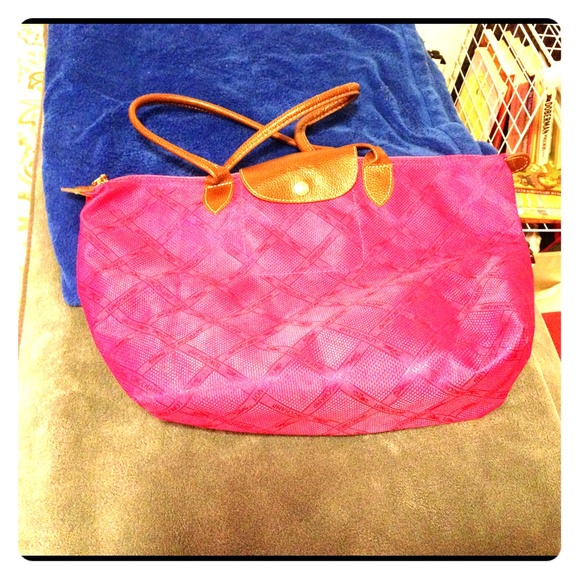 Pattern Pink Longchamp