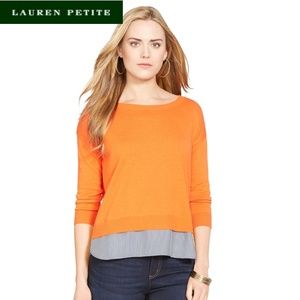 RL Layered Crew-neck sweater