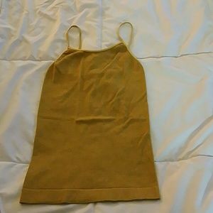 Yellow/Gold shimmer cami
