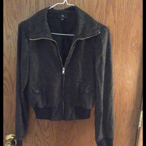 Gray speckle jacket