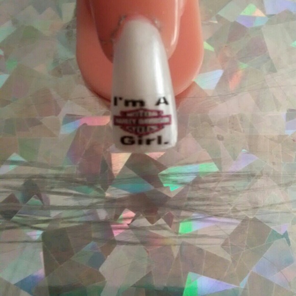 Harley Davidson nail decals (10per set)