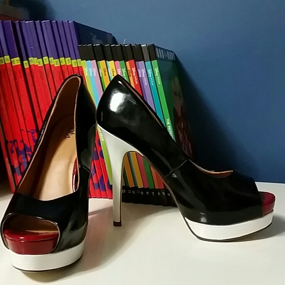 High Heel Open Toe Shoes