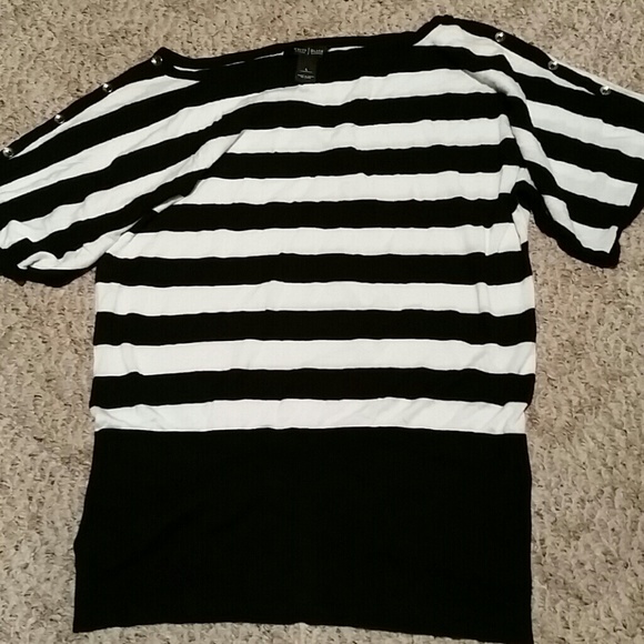 Black and white stripes
