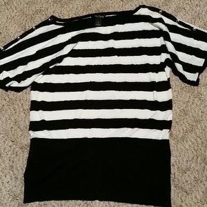 Black and white stripes