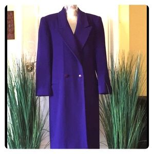 Vintage Royal Purple Coat