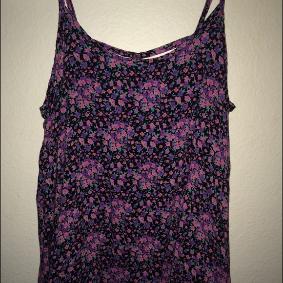 Floral tank top
