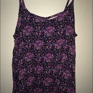 Floral tank top