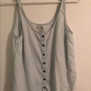 Denim tank top