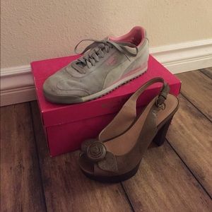 BUNDLE: Candies heels and Puma shoes for @Grisemon