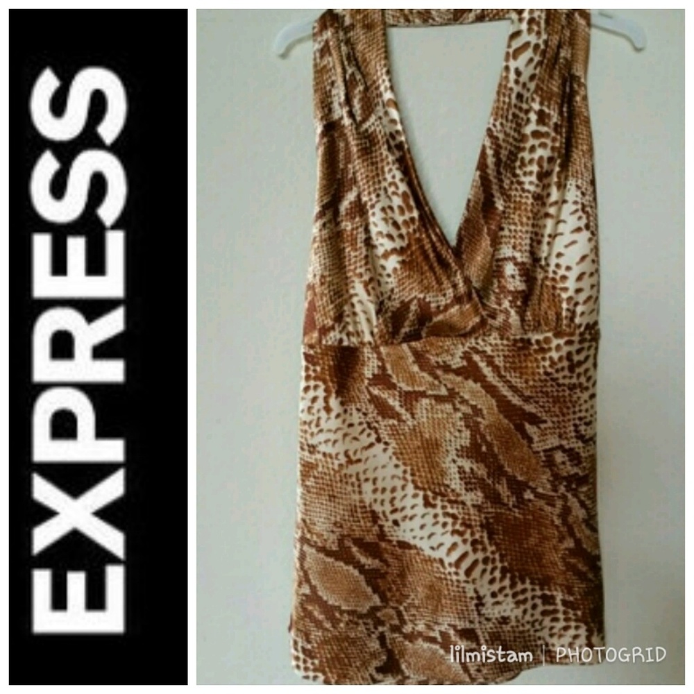 Express Summer halter top