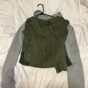 Military Jacket w/ hood