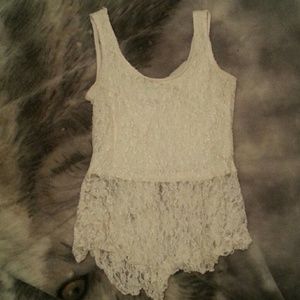 Laced tank top