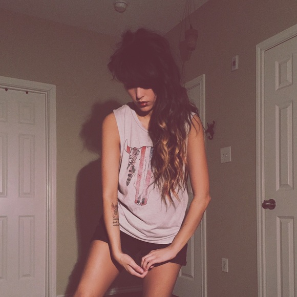 backless cow skull top.
