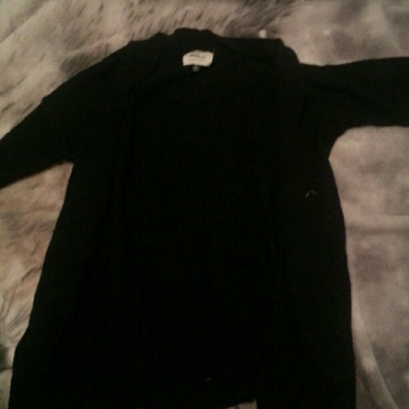 Black cardigan