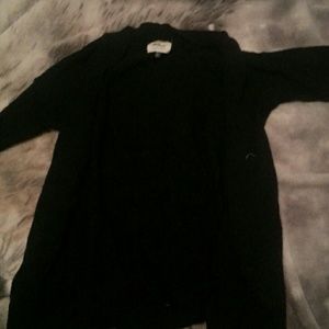 Black cardigan