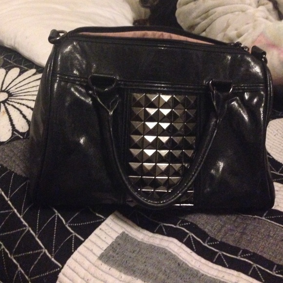 Black handbag