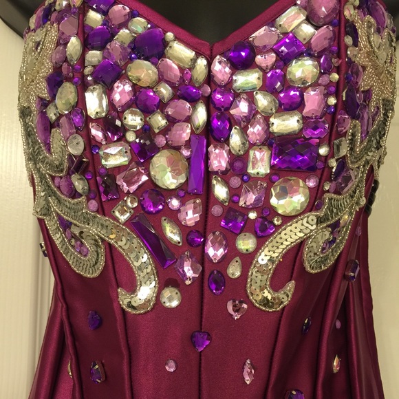 🆕GORG!💖 Real SWAROVSKI CRYSTAL corset Fredricks - Picture 2 of 4