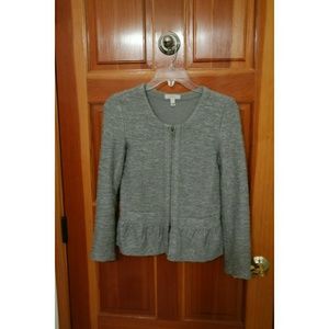 Gray J.Crew Sweater XS