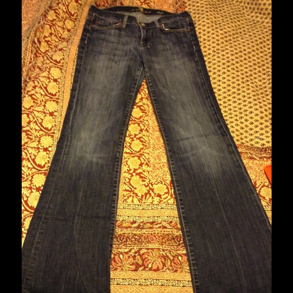 7for all Mankind jeans. Dojo style