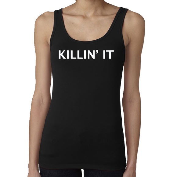 KILLIN'IT Next Level Ladies Jersey Tank top