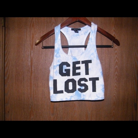 Get Lost Crop Top