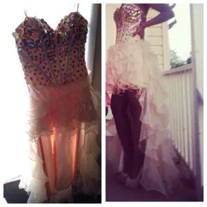 Prom dress Champagne color