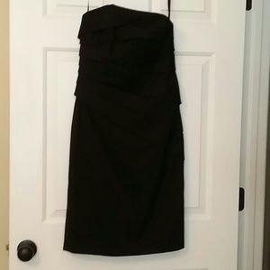 White House Black Market Strapless Cocktail Dress