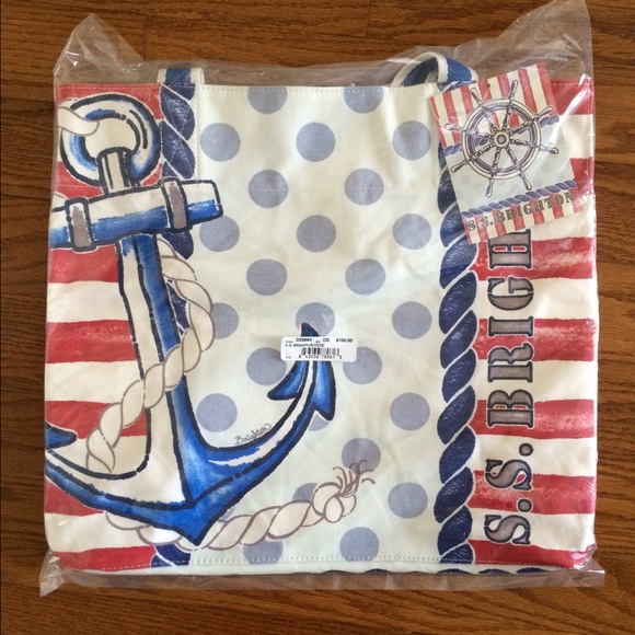 Brighton Canvas Tote NWT