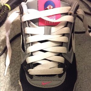 Nike air max pink white and black