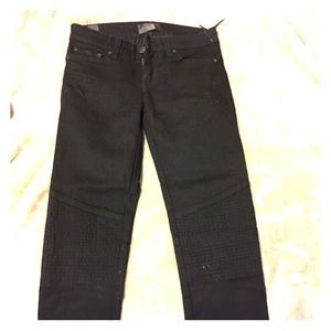 BNWT Vince black denim pants 24