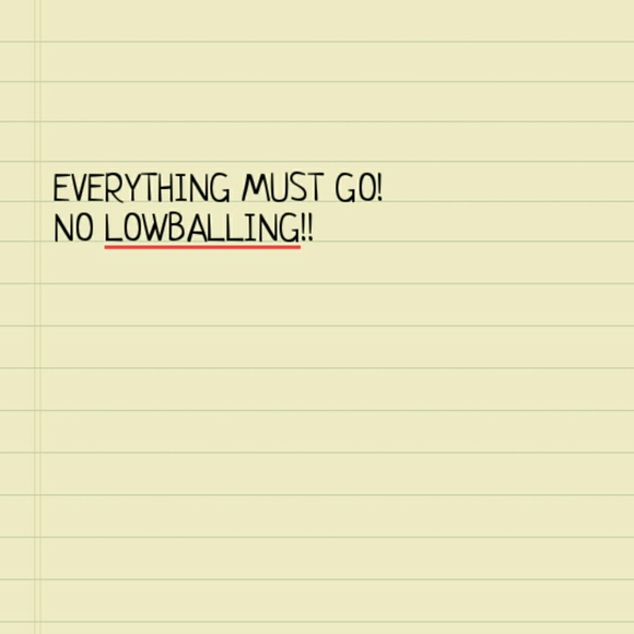 EVERYTHING MUST GO