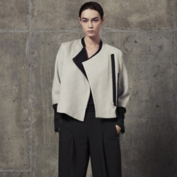 Authentic Helmut Lang Leather Contrast Jacket - Picture 4 of 4