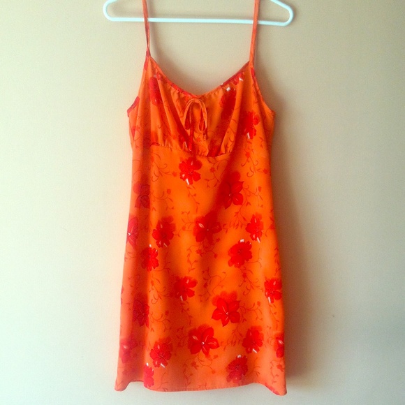 Orange dream dress