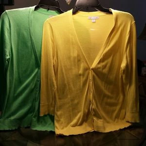 2 spring sweaters from GAP