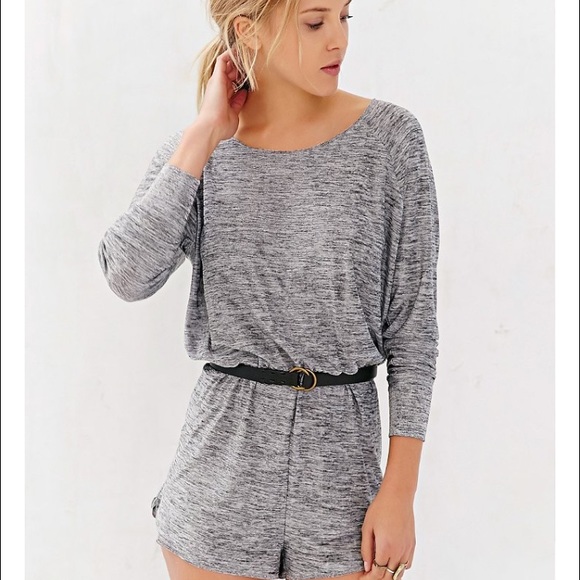 Pins and Needles Metallic Draya Romper