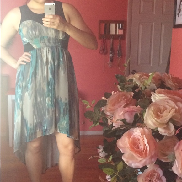 Romeo and Juliet couture hi-lo dress