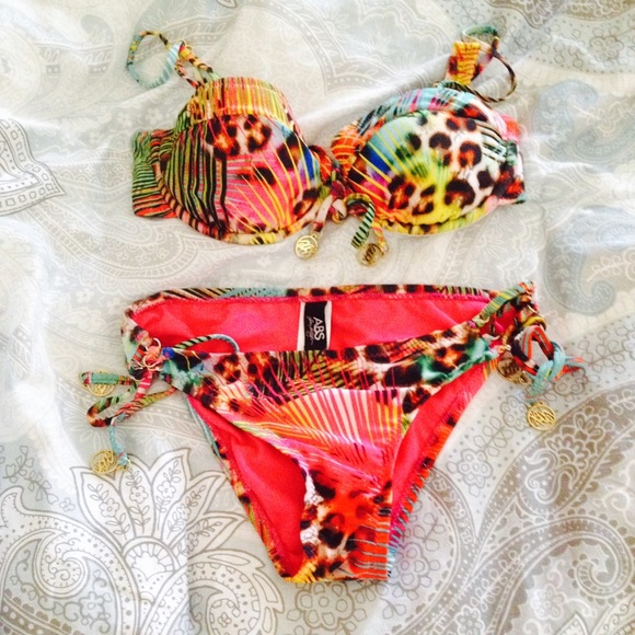 ABS Allen Schwartz Other - ABS multi-colored two piece bikini