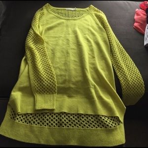 Nasty Gal Neon Yellow Sweater