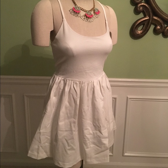GUESS - Monaco Sleeveless Fit-and-Flare Dress - Picture 3 of 4