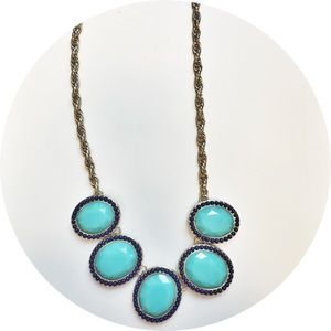 Banana Republic Turquoise & Navy Necklace