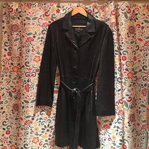 Vintage women's leather jacket