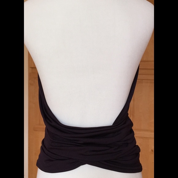 π πHPπJody Wise open back wrap halter top. Small. - Picture 3 of 4