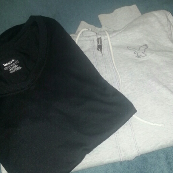 Workout   top and zip up