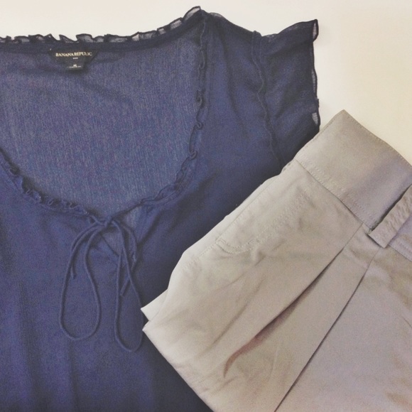 Banana Republic Sheer Top