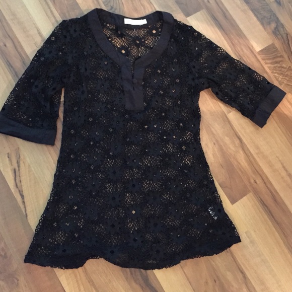 Mesh Swim coverup