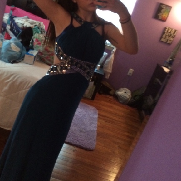 goddess prom dress