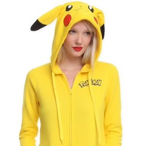 Pikachu zip up sweatshirt
