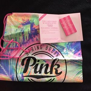 10$ reward card with bag