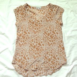 Anthropologie 100% Silk Top